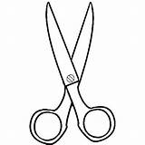 Scissors Coloring Pages Gunting Clipart Colouring Color Use Printable Kids Clip Getcolorings Symbol sketch template