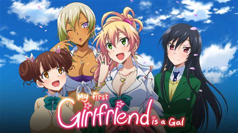 watch my first girlfriend is a gal episodes sub and dub comedy fan service anime funimation