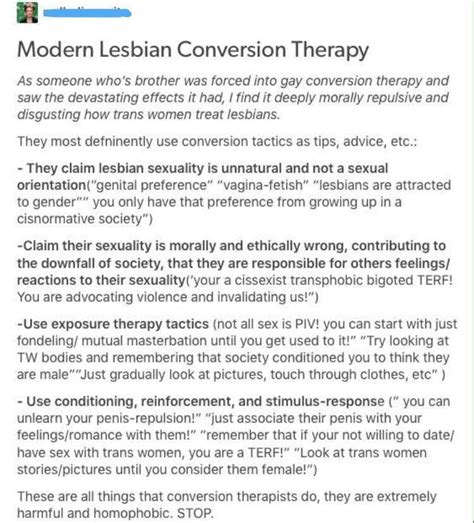 lesbian conversion therapy by transwomen conversion therapy image