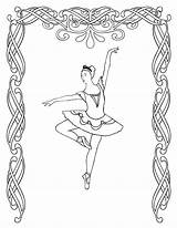 Coloring Pages Printable Ballet Ballerina Dance Christmas Kids Irish Adults Colouring Color Sheets Dancing Print Bestcoloringpagesforkids Getcolorings Books Getdrawings Choose sketch template