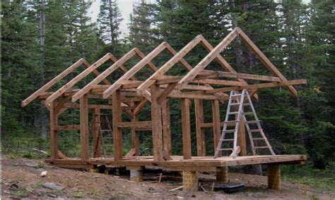 post  beam cabin kit small timber frame cabin plans post  beam cabins timber frame