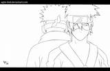 Obito Coloring Pages Kakashi Comments Deviantart Library Clipart Coloringhome sketch template