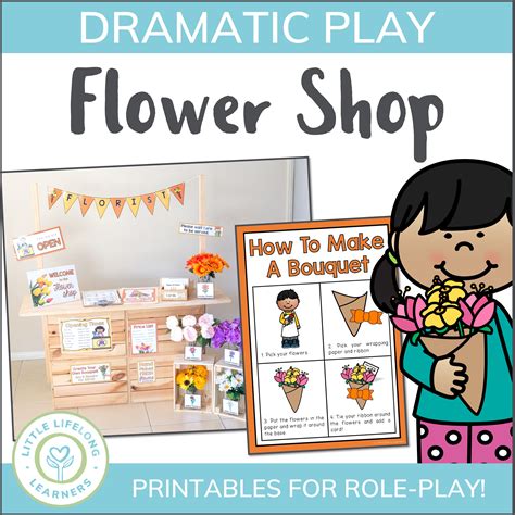 flower shop dramatic play set  lifelong learners