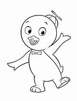Backyardigans Coloring Pages Printable Print Color Kids sketch template