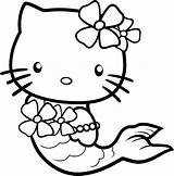 Heart Pages Coloring Kitty Hello Getcolorings sketch template