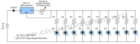 led dimmer circuit  repository circuits  nextgr