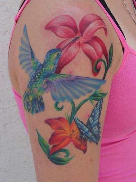 Hummingbird Tattoos Are Fast Fliers On Skin Projekter