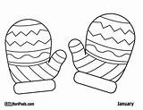 Coloring Mittens Mitten Pages Winter Colouring Gif Printable Drawing Rukavice Kids Hat Adults Clipart Hats Omalovánky Sheets Snowman Kid Stuff sketch template