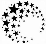 Silhouette Stars Patterns Cameo Star Silhouettes Stencil Svg Cut Stencils Moon Moons 1s Suns Designs Raindrop Google Got Tattoo Projects sketch template