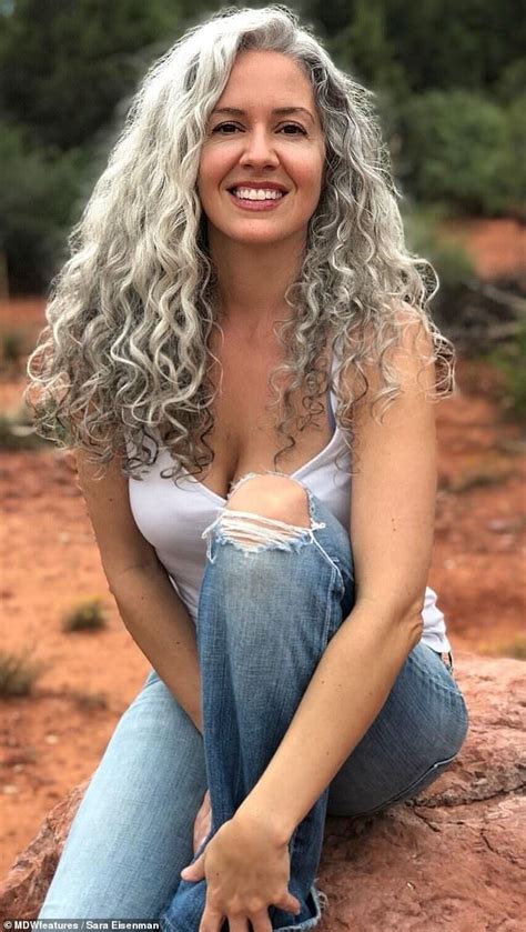 Woman Feels Sexier Than Ever After Deciding To Embrace Her Silver Hair