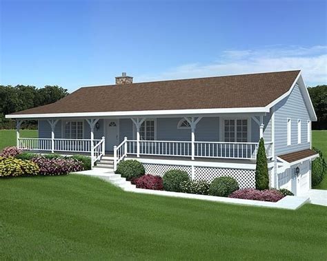 traditional ranch house plans  porches