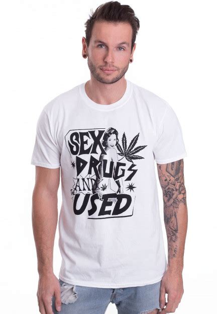 The Used Sex And Drugs White T Shirt Worldwide