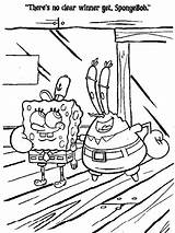 Coloring Spongebob Krabs Krusty Mr Krab Pages Supporting Comforting Drawing Color Getdrawings Luna Netart sketch template