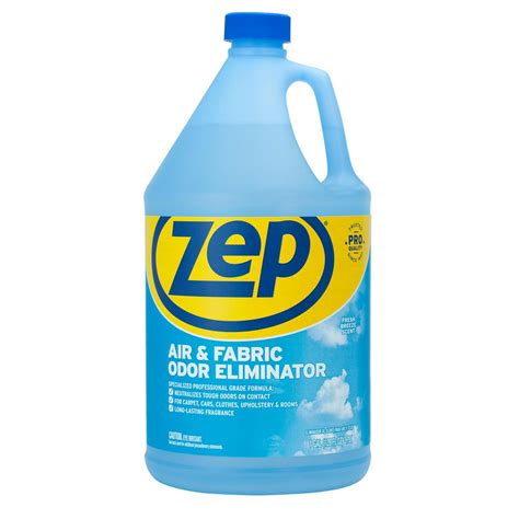 zep  gallon air  fabric odor eliminator zuair  home depot