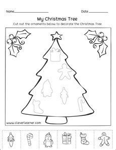 variety  activity sheets  christmas season  preschools