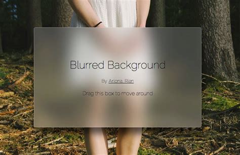 html css   blur background image   div stack overflow