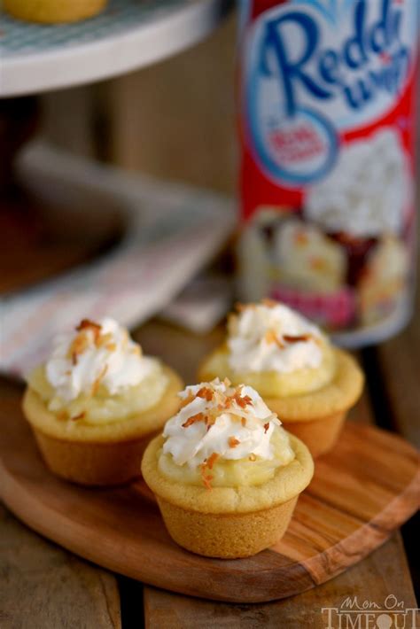 coconut cream pie cookie cups mom on timeout