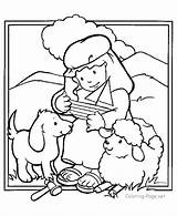 Good Am Shepherd Coloring Pages Getcolorings sketch template