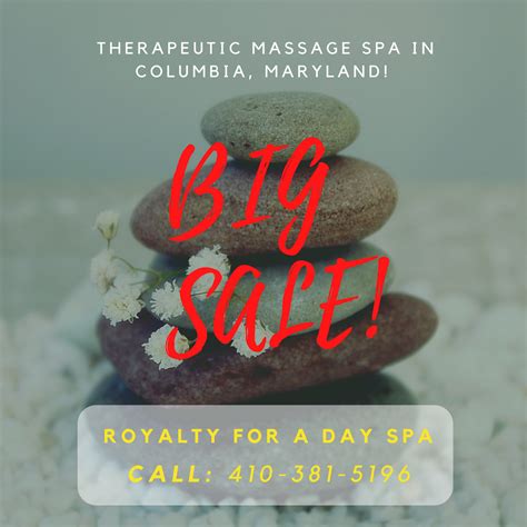royalty   day spa professional massage  columbia md