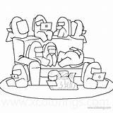 Among Coloring Pages Crew Characters Spaceship Xcolorings Printable 103k 800px Resolution Info Type  Size Jpeg Choose Board sketch template