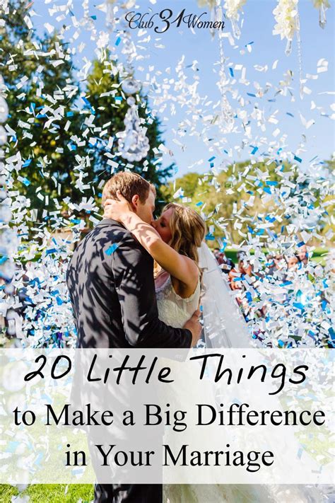 20 little things to make a big difference in your marriage love and marriage matrimonio mi