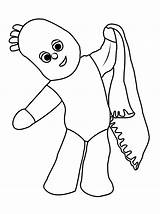Igglepiggle Pakka Makka Coloring Pages Categories Night Garden Coloringonly sketch template