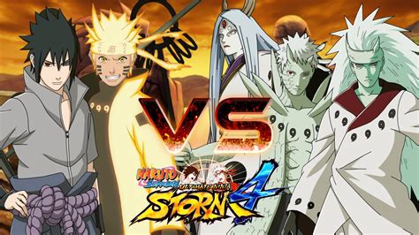 Naruto Storm 4 Rikudou Naruto Rinne Sharingan Sasuke Vs