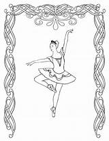 Coloring Pages Ballet Ballerina Printable Dance Christmas Kids Irish Adults Colouring Color Sheets Dancing Print Getcolorings Bestcoloringpagesforkids Comments Choose Board sketch template