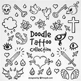 Doodle Tattoo Tattoos Vector Selection Freepik Vectors Skull Premium Doodles Designs Drawings Easy Ai Collect Edit Ago Years Save Choose sketch template