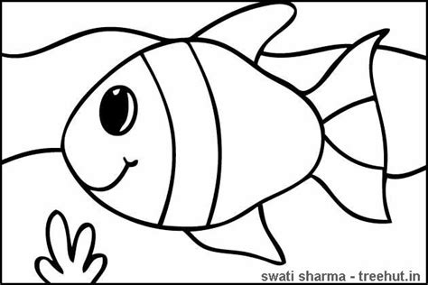 fish coloring pages fish coloring page  treehutin adult coloring