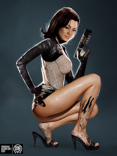 the lovely and manly pin ups of mass effect 2