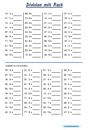 division mit rest mit bildern nachhilfe mathe