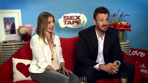 sex tape cameron diaz and jason segel interview youtube