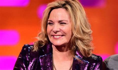 kim cattrall remains coy about the possibility of sex and