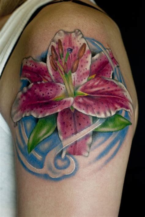 Stargazer Lily Amazing Tattoos Pinterest Colors Stargazer Lily