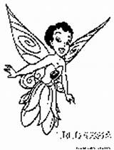 Disney Fairy Pages Coloring Iridessa Fairies sketch template