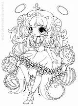 Yampuff Coloring Chibi Pages Girl Deviantart Fille Unicorn Girls Petite Kawaii Colouring Lineart Truffle Choose Board Visit Blank Cool Sheets sketch template