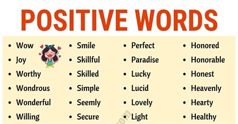 positive words top  positive words  inspire  day