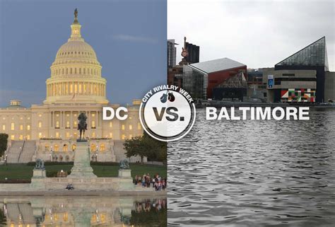 city comparison 10 reasons dc is so much better than baltimore