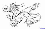 Dragon Chinese Drawing Easy Draw Coloring Japanese Pages Year Kids Dragoart Step Dragons sketch template