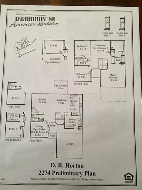 dr horton floor plans  review home