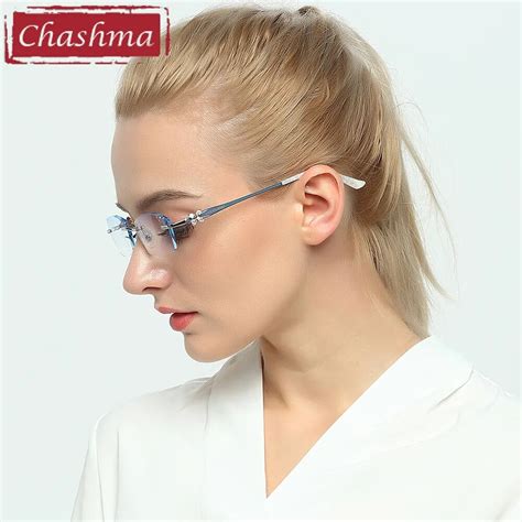 chashma luxury tint lenses myopia reading glasses diamond cutting