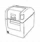 Impresoras Impresora Dibujar Eurolocarno Imprenta sketch template
