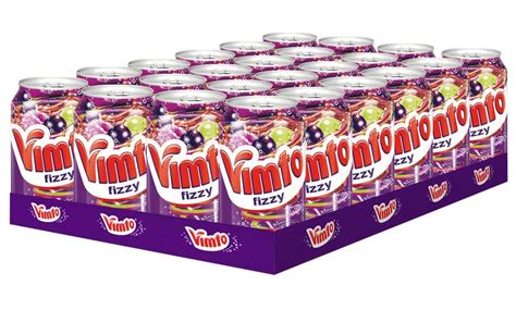 24 Cans Of Vimto Fizzy Drink Groupon Goods