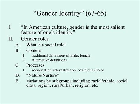 Ppt Gender Identity Powerpoint Presentation Free
