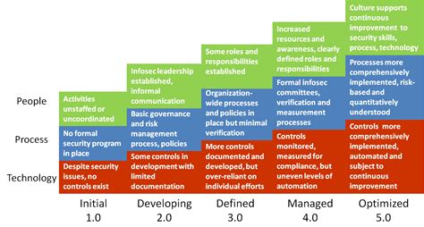 security maturity assessments focus  people process  technology
