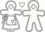 Coloring Wife Pages Husband Gingerbread Getdrawings sketch template