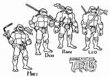 Coloring Ninja Turtles Pages Teenage Mutant Print sketch template