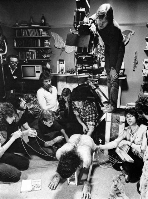 transformation scene from an american werewolf in london behind the scenes pinterest