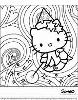 Kitty Hello Coloring Pages Book Colouring Sheet Color Drawing Halloween Library Little Cat Coloringlibrary Cute Sheets Printables Cartoon Diy Sanrio sketch template